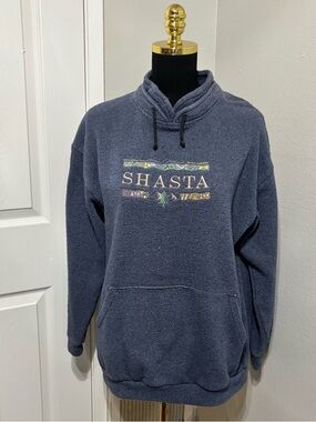 90s granola girl vintage Shasta sherpa fleece sweatshirt Size Medium/Large